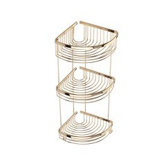 Duxxa Lüks Oval Süngerlik 3 Katlı Altın