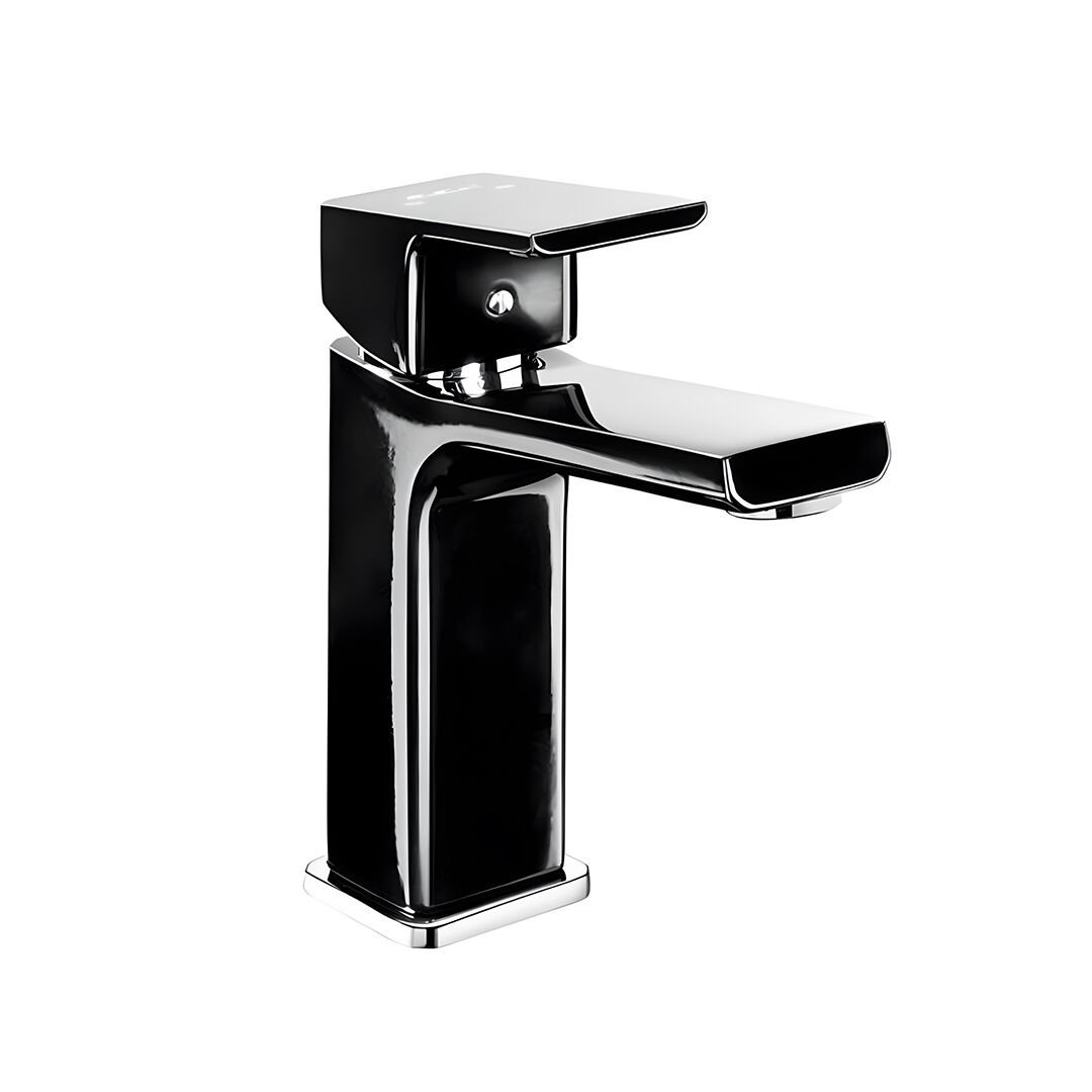 Eca Tiera Bi-Color Lavabo Bataryası Siyah