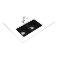 Teka Square 2B 760-560 Tg Granit Evye Siyah-760 Tg