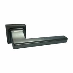 Doğanlar Techno Rozetli Kapı Kolu Matsiyah - Wc Kapısı