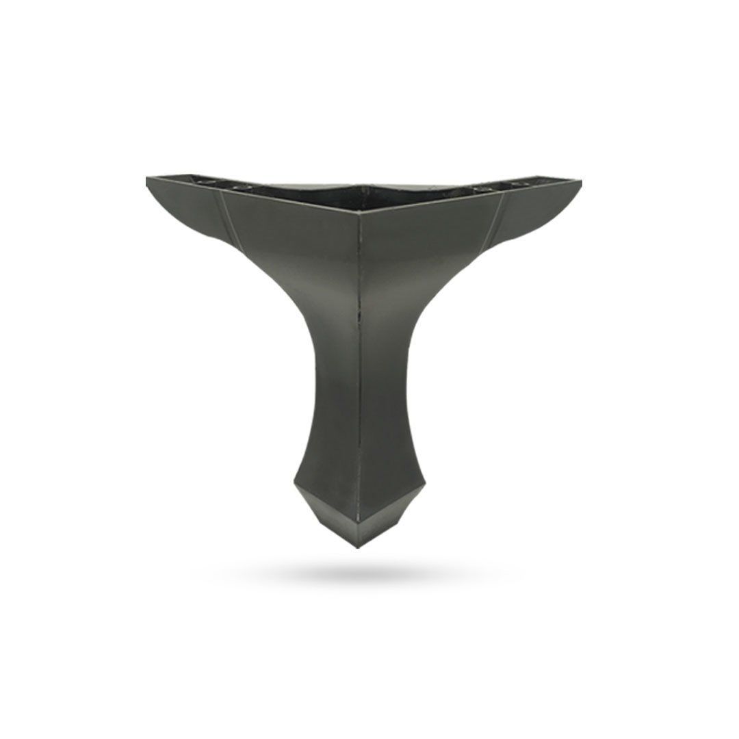 Mesir Lükens Mobilya Ayak 13 cm Siyah