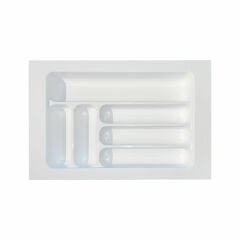 Starax Plastik Çekmece İçi Kaşıklık 2283-W / Beyaz - 34 x 49 cm