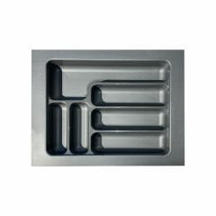 Starax Plastik Çekmece İçi Kaşıklık 2284-A / Antrasit - 39 x 49 cm