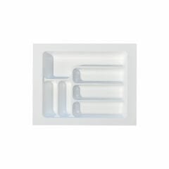 Starax Plastik Çekmece İçi Kaşıklık 2284-W /  Beyaz - 39 x 49 cm