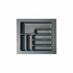 Starax Plastik Çekmece İçi Kaşıklık 2285-A / Antrasit - 44 x 49 cm