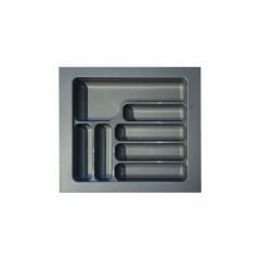 Starax Plastik Çekmece İçi Kaşıklık 2285-G / Gri - 44 x 49 cm