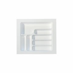 Starax Plastik Çekmece İçi Kaşıklık 2285-W / Beyaz - 44 x 49 cm