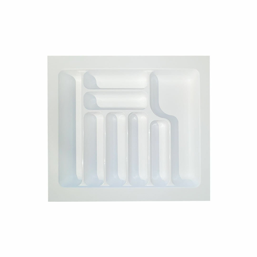 Starax Plastik Çekmece İçi Kaşıklık 2287-W / Beyaz - 54 x 49 cm