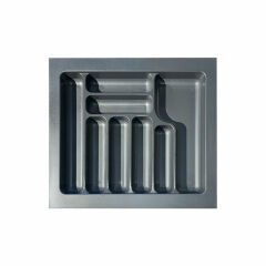 Starax Plastik Çekmece İçi Kaşıklık 2287-A / Antrasit - 54 x 49 cm