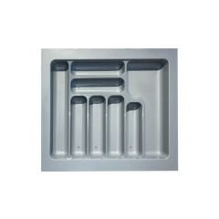 Starax Plastik Çekmece İçi Kaşıklık 2287-G / Gri - 54 x 49 cm