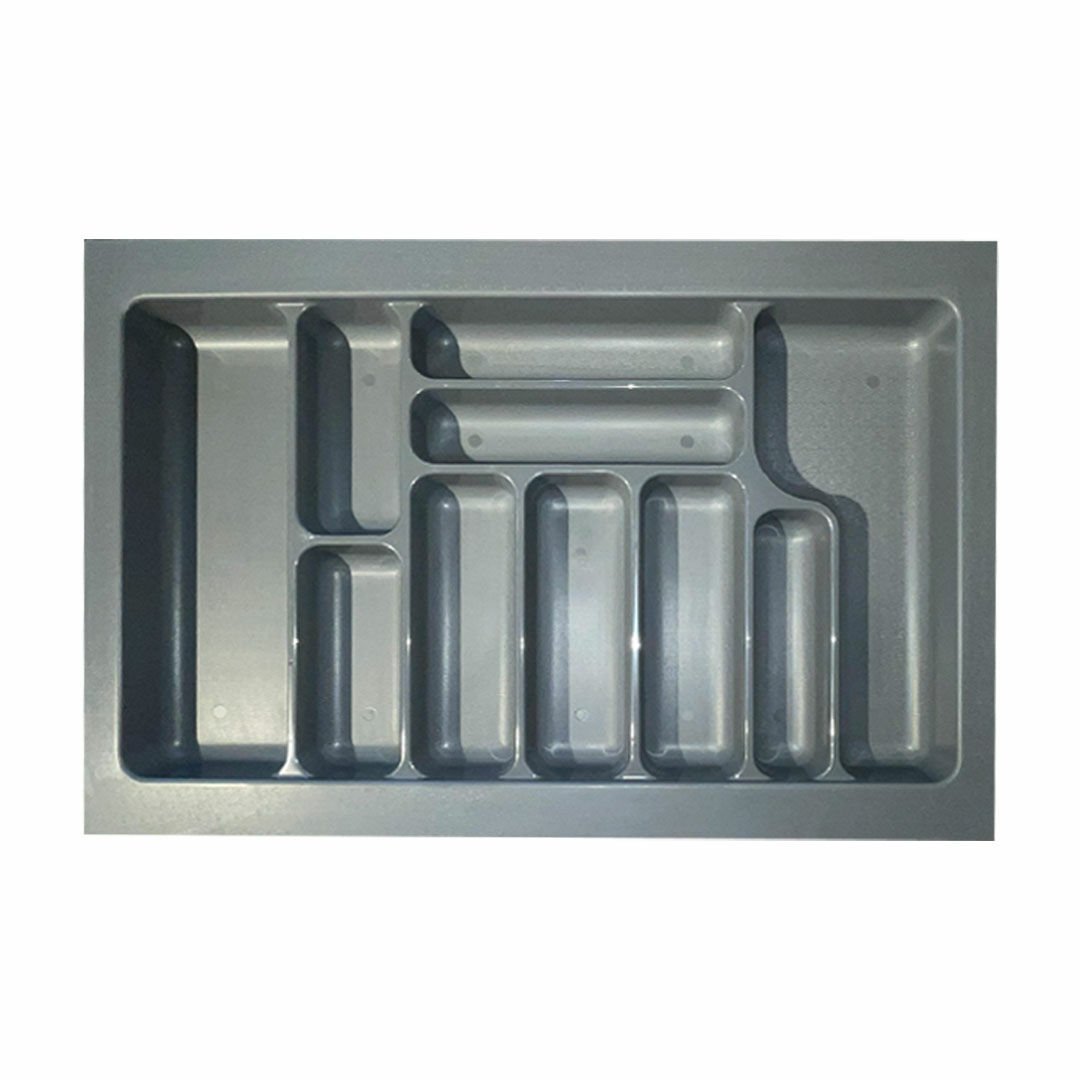Starax Plastik Çekmece İçi Kaşıklık 2289-G / Gri - 74 x 49 cm