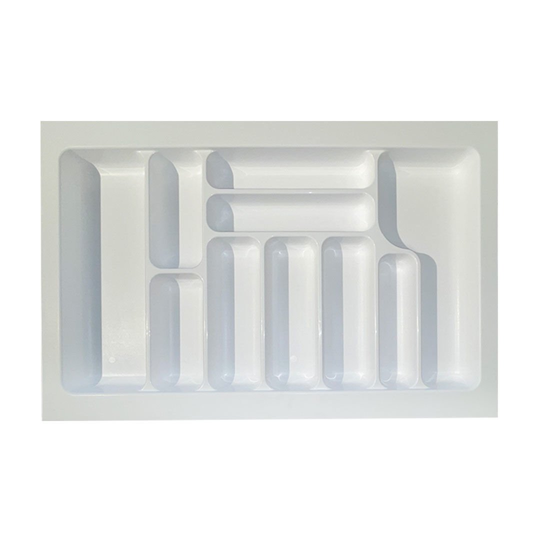 Starax Plastik Çekmece İçi Kaşıklık 2289-W / Beyaz - 74 x 49 cm