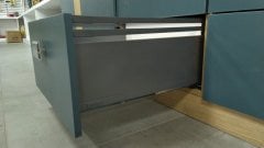 Samet Smart Flow Antrasit Çekmece Rayı Çift Bordür - 50 cm