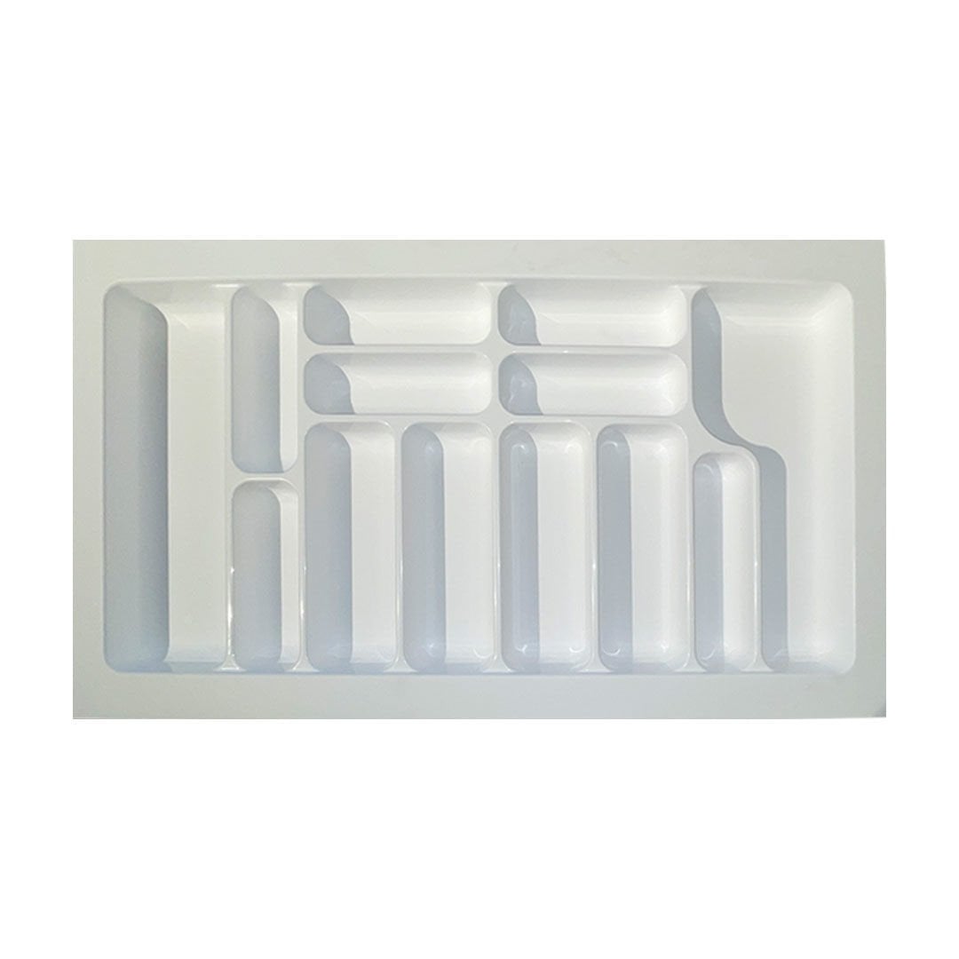 Starax Plastik Çekmece İçi Kaşıklık 2290-W / Beyaz - 84 x 49 cm