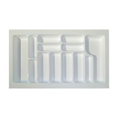 Starax Plastik Çekmece İçi Kaşıklık 2290-W / Beyaz - 84 x 49 cm