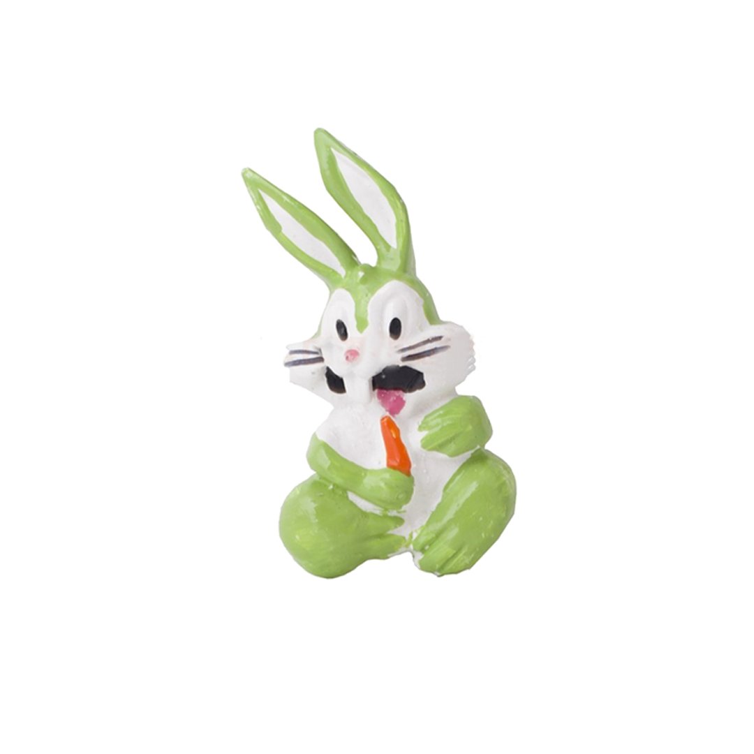 Tavşan Bugs Bunny Çocuk Odası Mobilya Kulp Yeşil