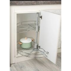 Starax 1/2 Döner Sepet Takımı 3012 Ahşap Tabanlı / 74 cm