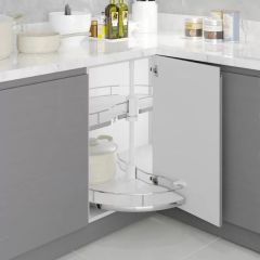 Starax 1/2 Döner Sepet Takımı 3012 Ahşap Tabanlı / 74 cm