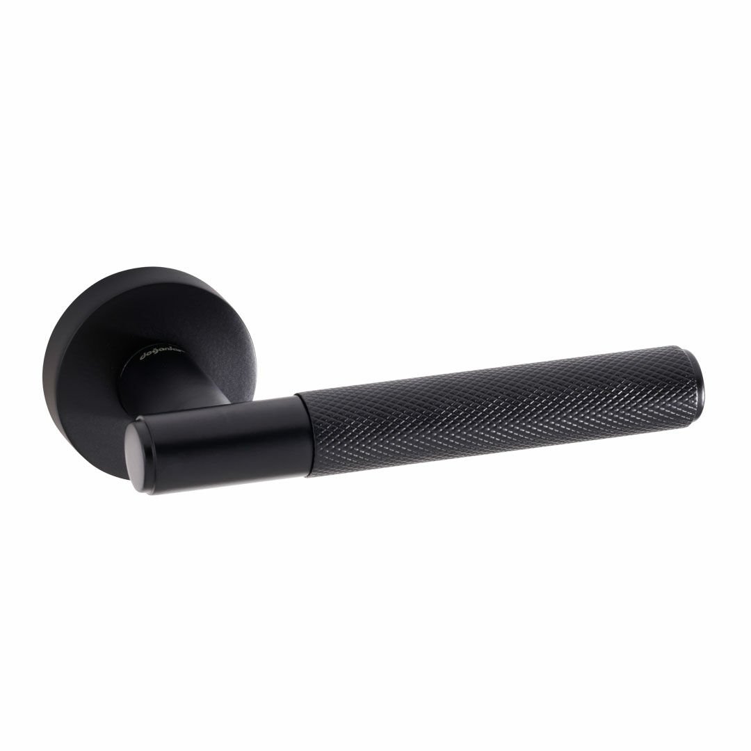 Doğanlar Tore Rozetli Kapı Kolu Matsiyah - Yale Kapısı