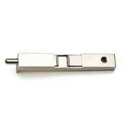 Gömme Kapı Sürgüsü Pirinç Saten - 8 cm