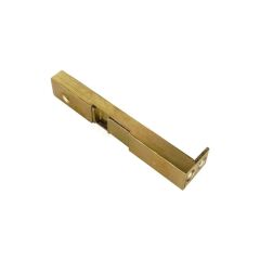 Gömme Kapı Sürgüsü Pirinç Sarı - 8 cm