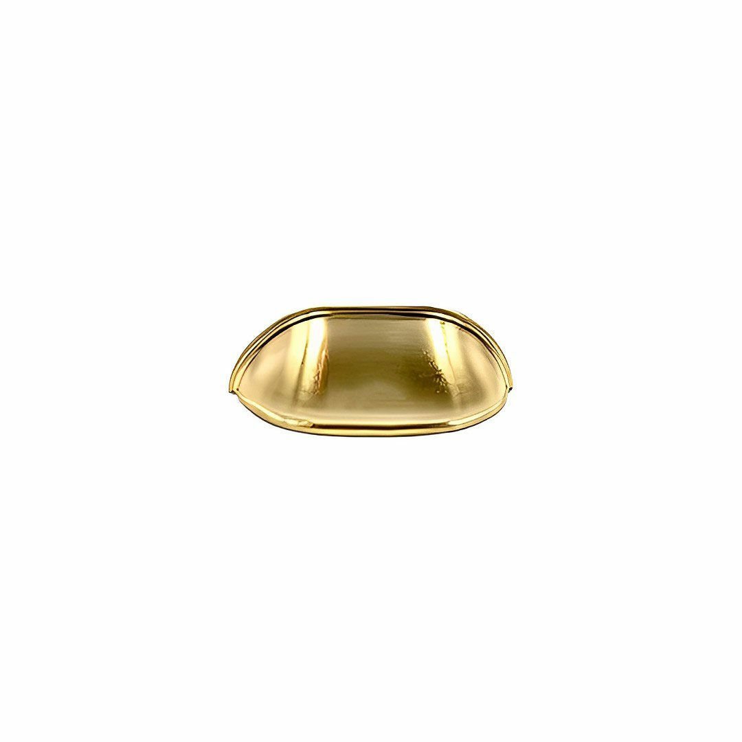 Dekor Çanak Tas Kulp Altın Sarı - 64 mm