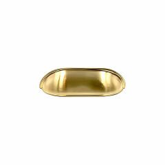 Dekor Çanak Tas Kulp Altın Sarı - 64 mm