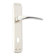 Hira Elif Bravo Nikel Saten Aynalı Kapı Kolu Dış Kapısı