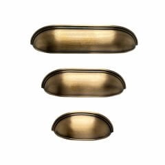 Dekor Çanak Tas Kulp Bakır - 96 mm