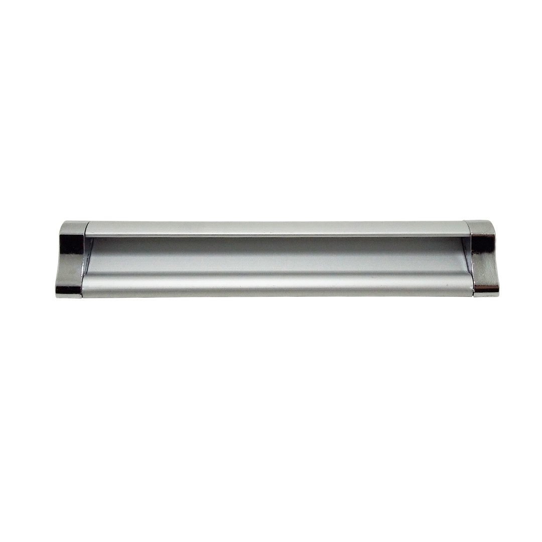 Gömme Yüzey Krom Matkrom Kulp 160 mm