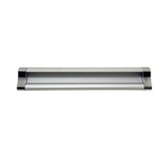 Gömme Yüzey Krom Matkrom Kulp 160 mm