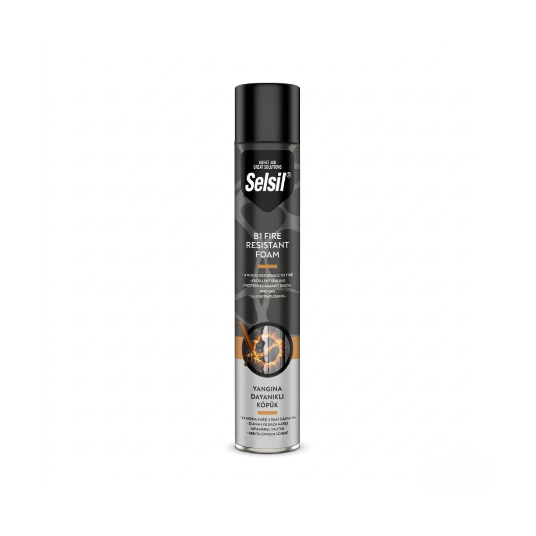 Selsil B1 Yangına Dayanıklı Köpük 750 ml-900 gr