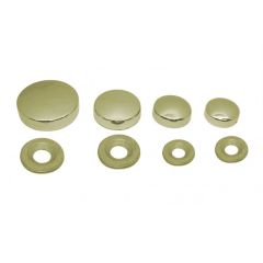Portse Zamak Vida Tapası Sarı 10'lu 13 mm