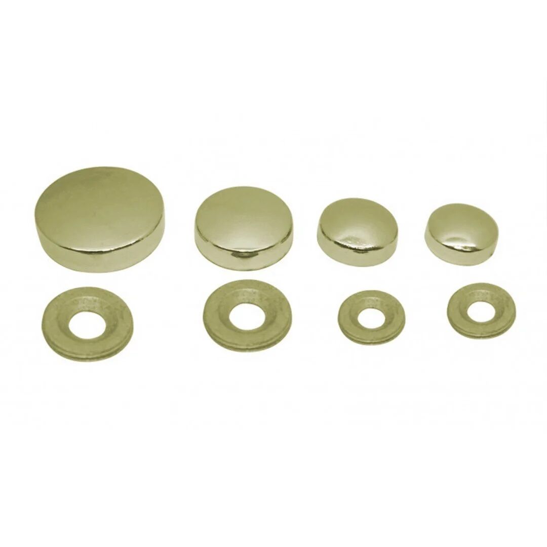 Portse Zamak Vida Tapası Sarı 10'lu 20 mm