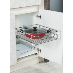 Starax Tandem Raylı Bağımsız Çekmece Sepeti 2336 / 60 cm