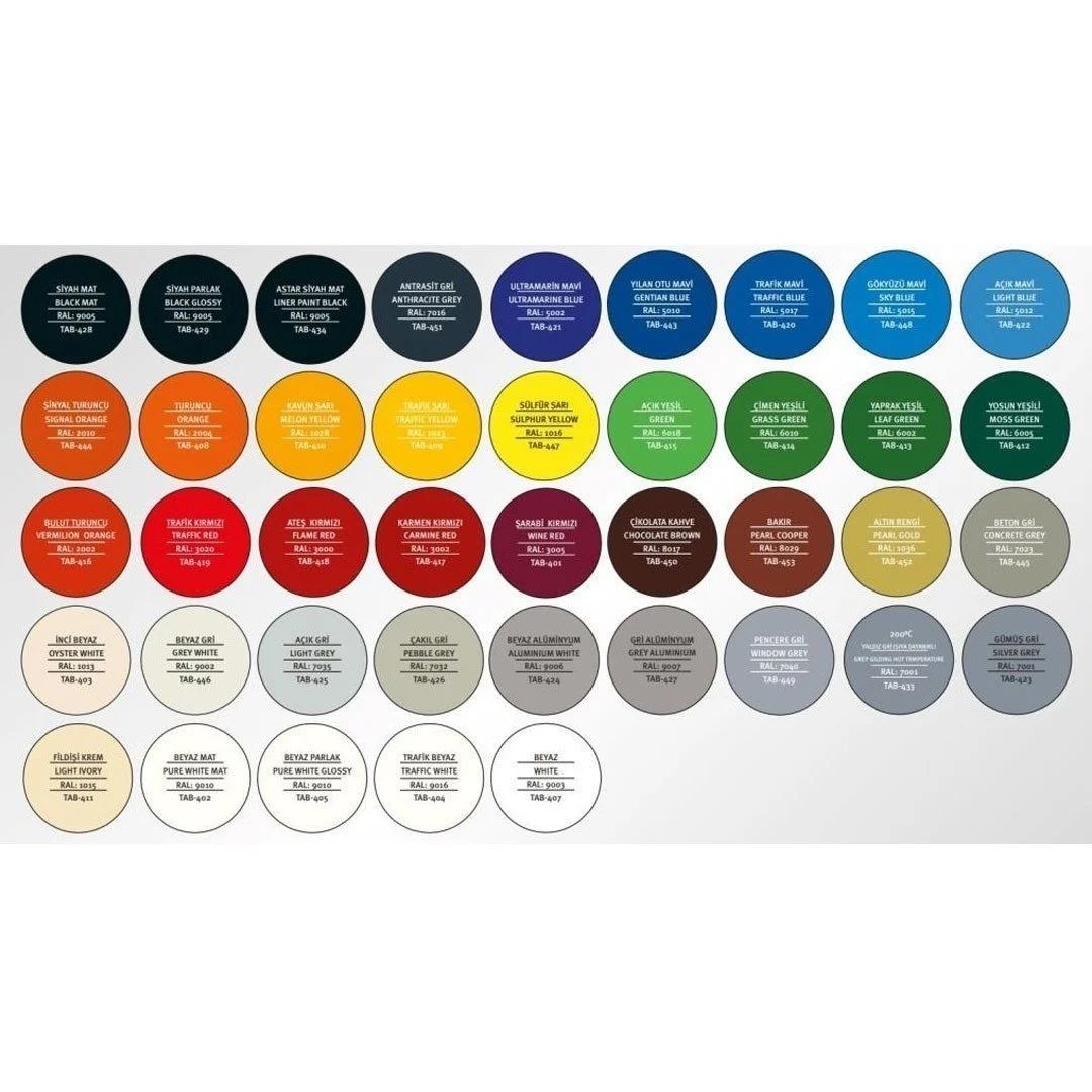 Selsil Rainbow 400 ml Sprey Boya Kırmızı