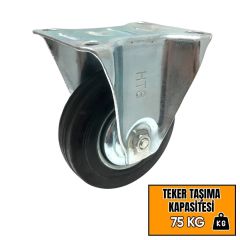 Hts Sabit Tablalı Sanayi Tipi Teker 8 cm