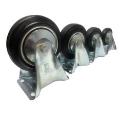 Hts Döner Başlı Tablalı Sanayi Tipi Teker Slb 12,5 cm