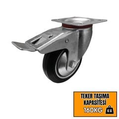 Hts Frenli Tablalı Sanayi Tipi Teker 10 cm