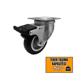 Hts Frenli Tablalı Sanayi Tipi Teker 15 cm