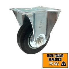 Hts Sabit Tablalı Sanayi Tipi Teker 12,5 cm