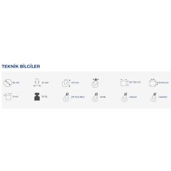 Hts Sabit Tablalı Sanayi Tipi Teker 12,5 cm