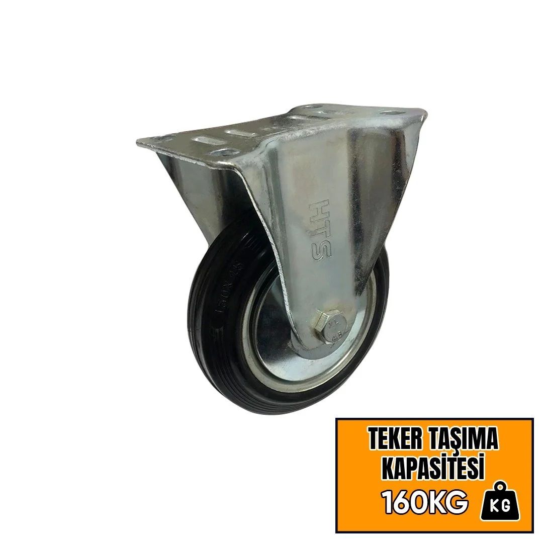 Hts Sabit Tablalı Sanayi Tipi Teker 15 cm