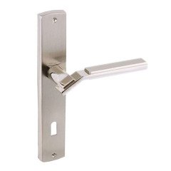 Doğanlar Asos Nikel Saten Aynalı Kapı Kolu Oda Kapısı