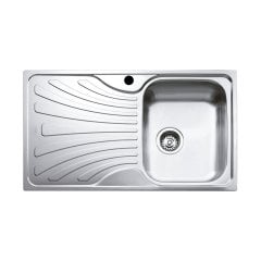 Teka Nerissa 50 B Mikro Keten Tezgah Üstü Evye Sol