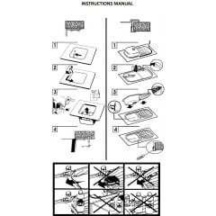 Teka Nerissa 50 B Mikro Keten Tezgah Üstü Evye Sol