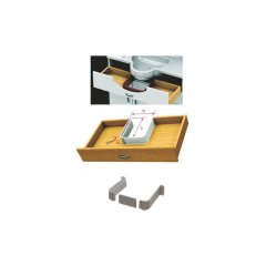 Mesan Gider Kapama Plastiği Beyaz - 9 cm