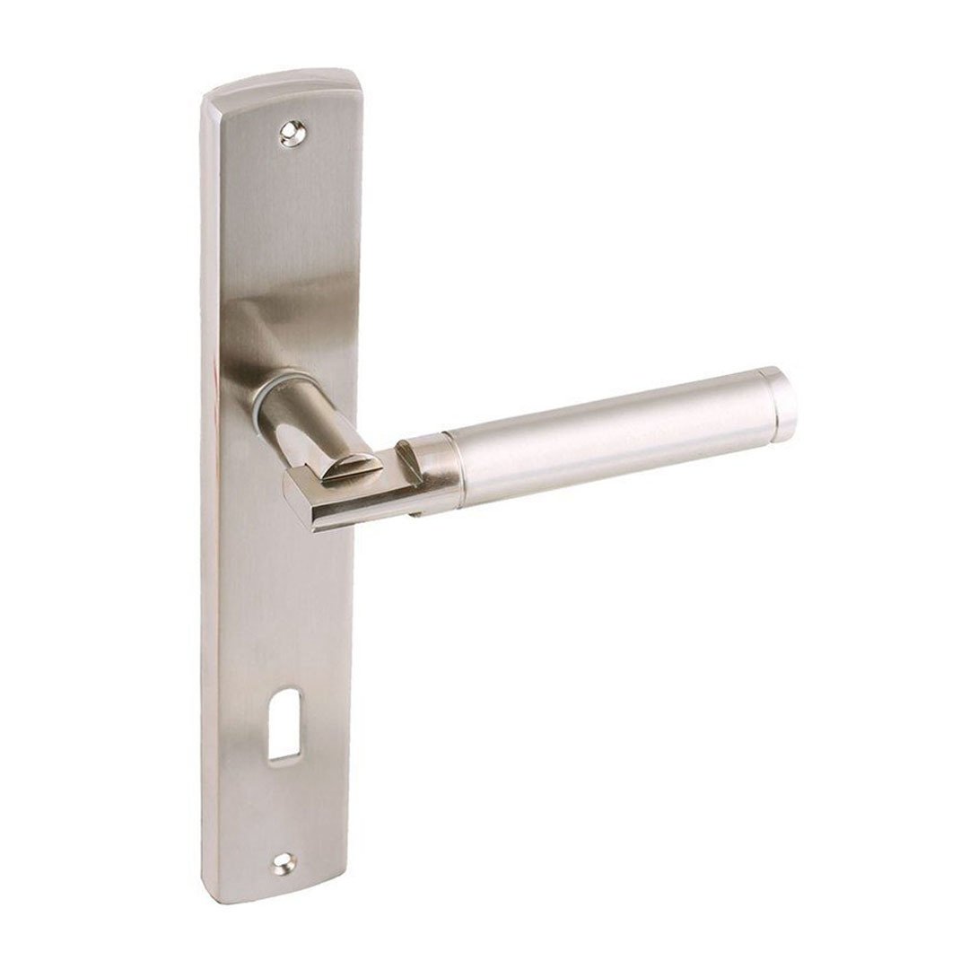 Doğanlar Fırat Nikel Saten Aynalı Kapı Kolu Oda Kapısı