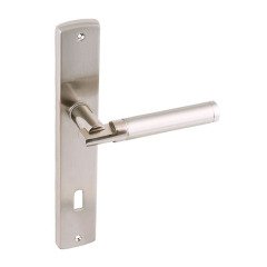 Doğanlar Fırat Nikel Saten Aynalı Kapı Kolu Oda Kapısı