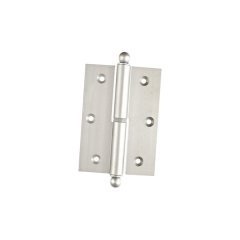 Alüminyum Memeli Okka Kapı Menteşesi Sarı-10 cm-Sol